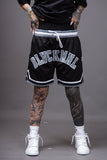 BLACK MANILA SPURS SHORTS